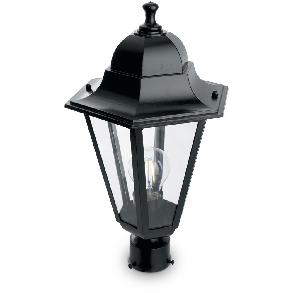 Уличный светильник Feron Классика 11068, цвет черный - фото 1