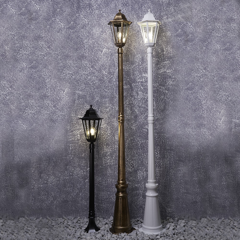 Уличный светильник Feron Классика 11076, цвет черный - фото 2