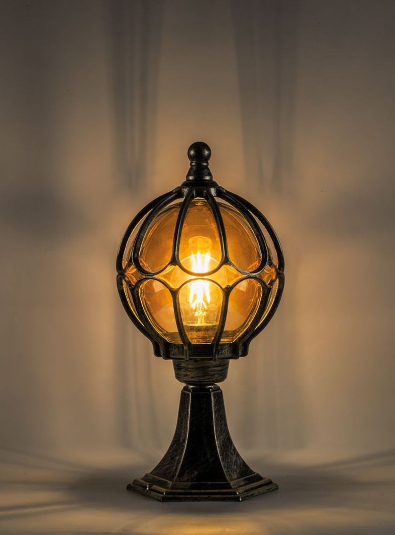 Уличный светильник Feron Версаль 11365, цвет золотистый - фото 2
