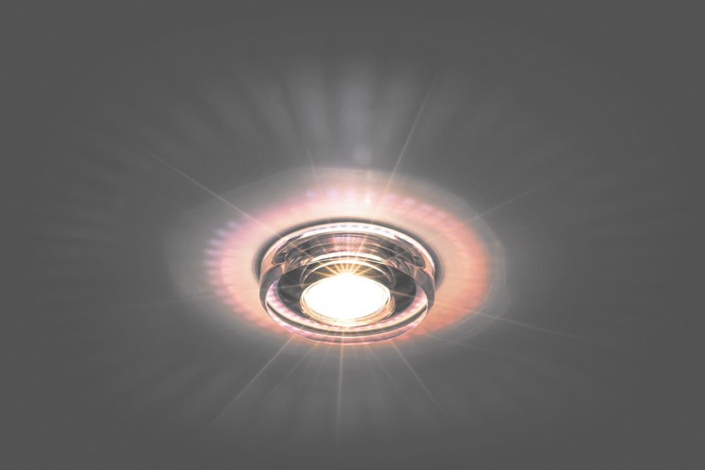 Встраиваемый светильник Feron 19710, цвет хром - фото 2