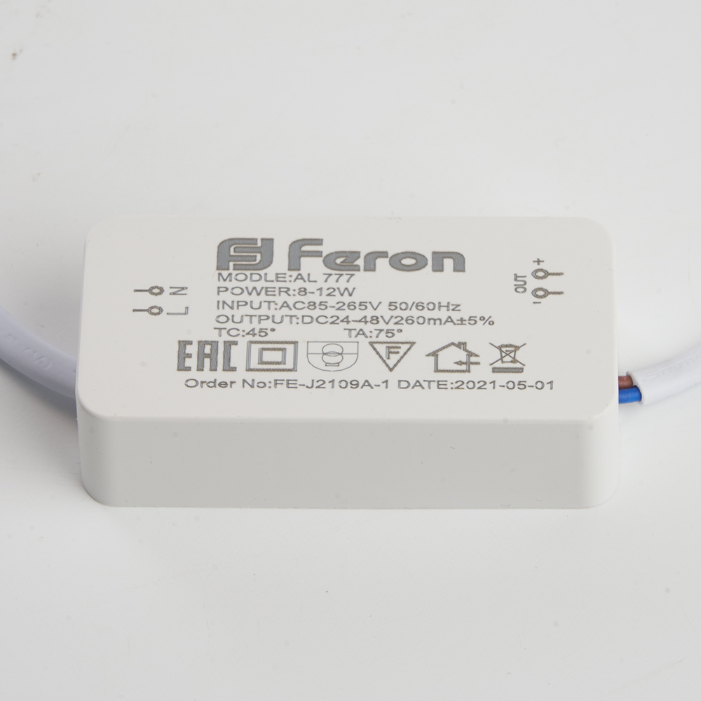 Встраиваемый светильник Feron 28683, цвет белый - фото 4