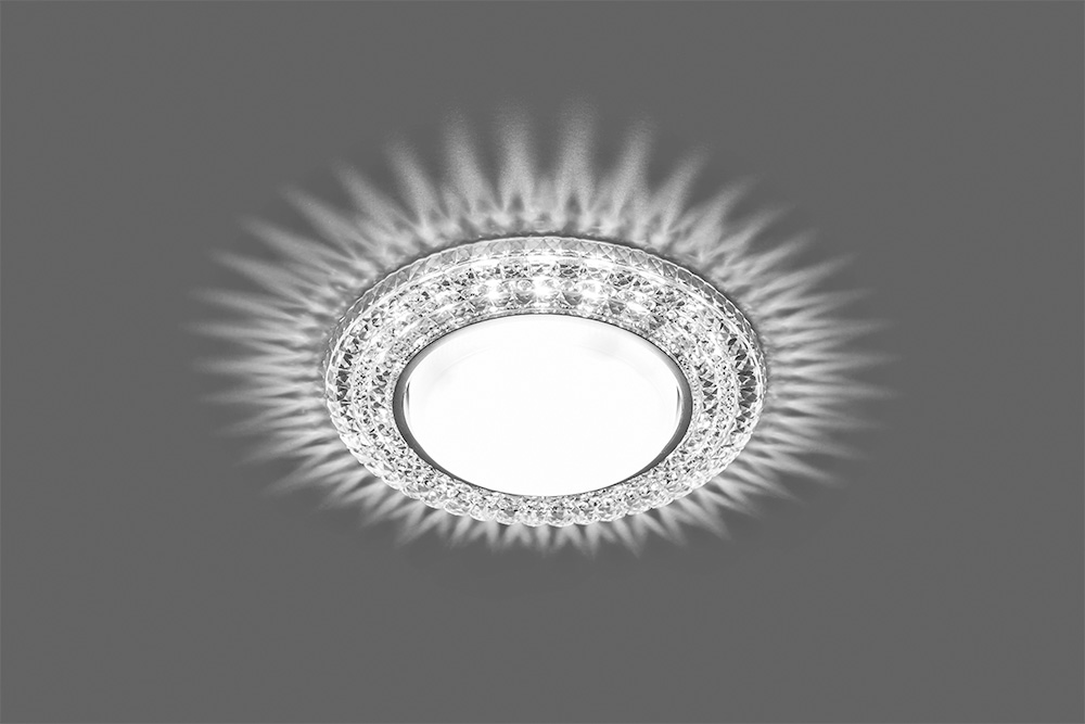 Встраиваемый светильник Feron 29473, цвет хром - фото 5