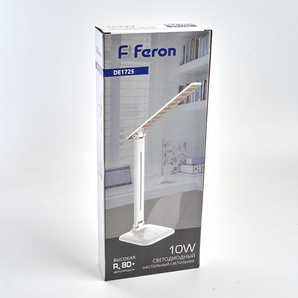 Настольная лампа Feron 29861, цвет белый - фото 4