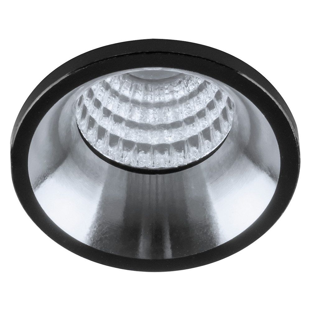 Встраиваемый светильник Feron 32436, цвет черный;хром - фото 1