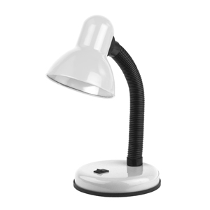 Настольная лампа Эра N-120-E27-40W-W, цвет белый