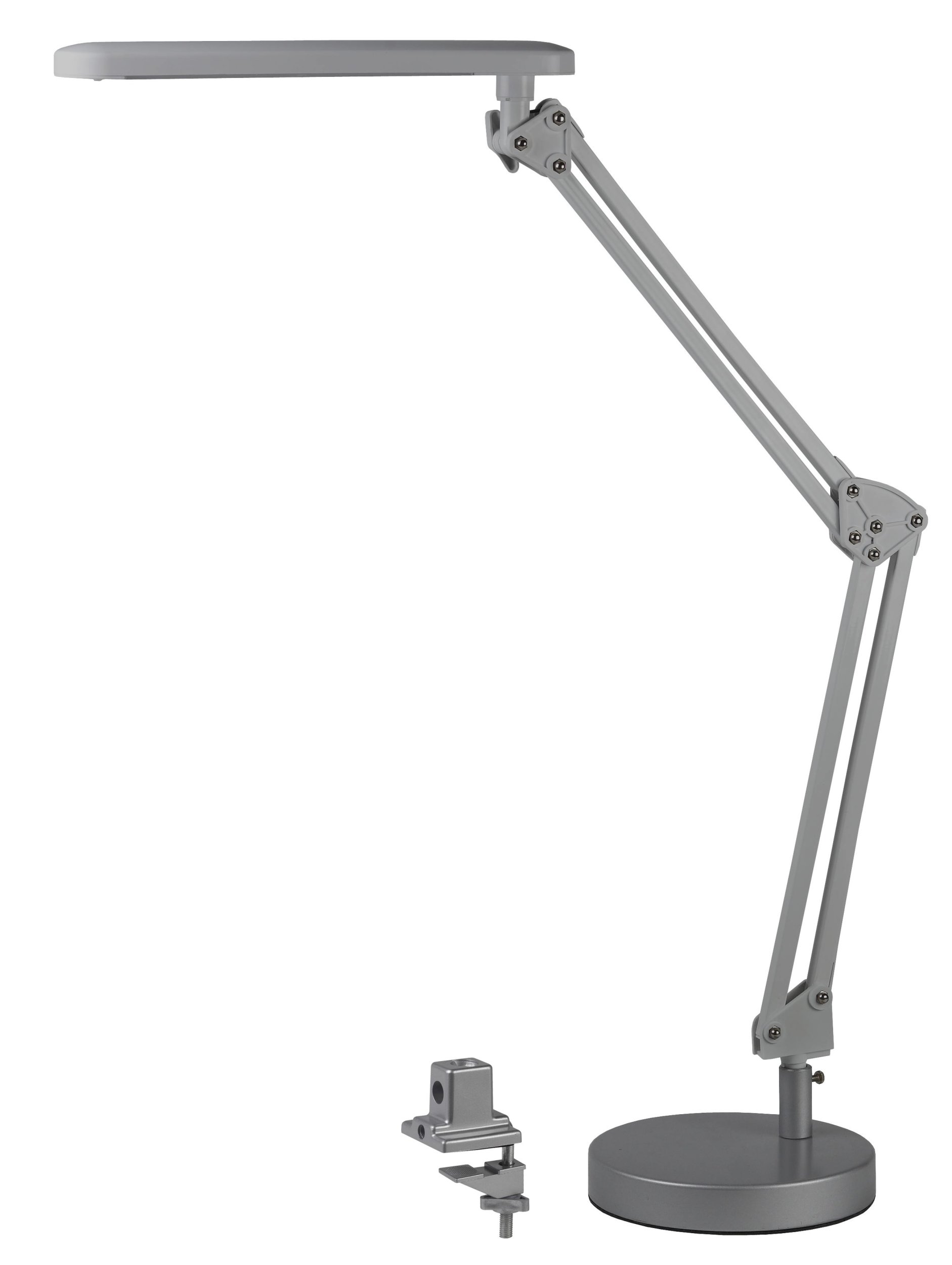 Настольная лампа Эра NLED-440-7W-S, цвет серебристый - фото 1