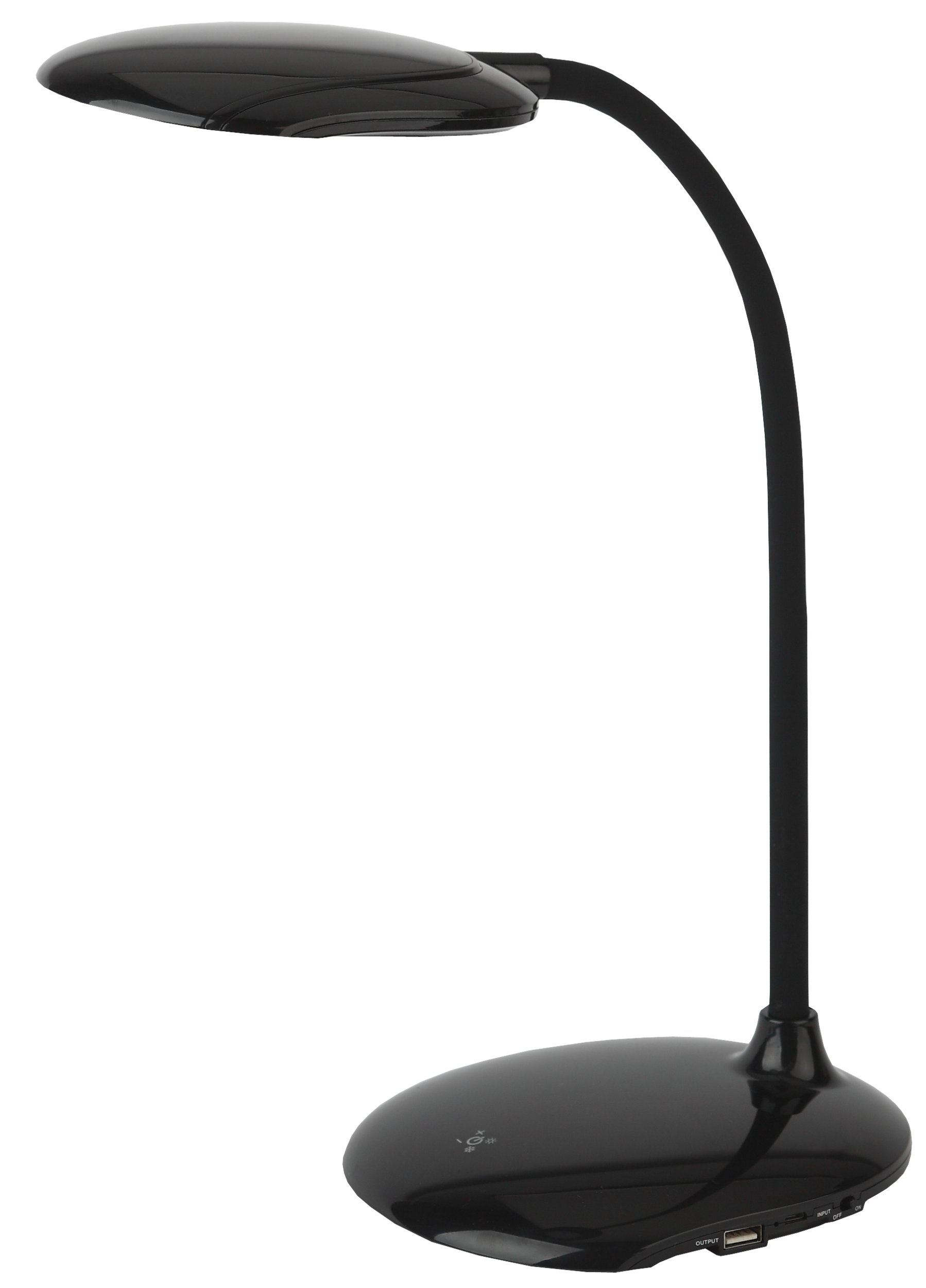 Настольная лампа Эра NLED-457-6W-BK, цвет черный - фото 1