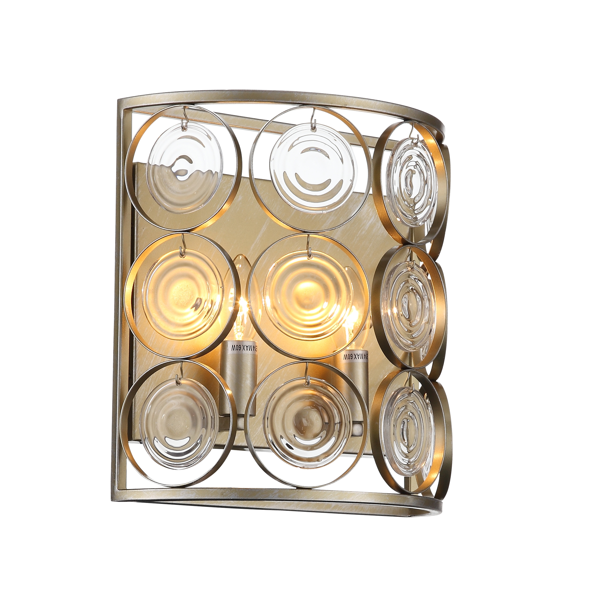 Светильник Seranda St Luce SL1105.201.02, цвет золотистый;прозрачный - фото 1