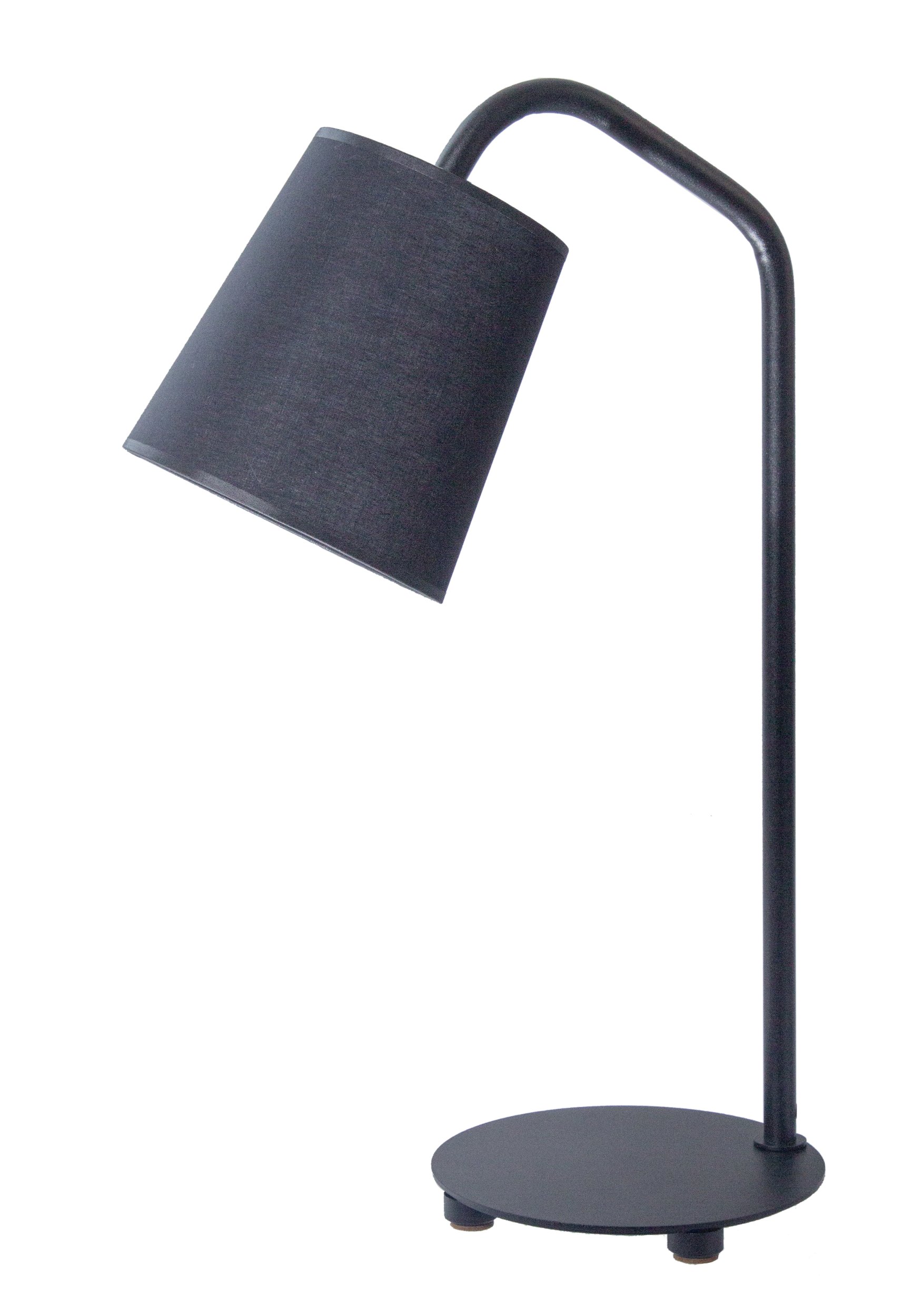 Настольная лампа TopDecor FLAMINGO T1 12 02G, цвет черный - фото 1
