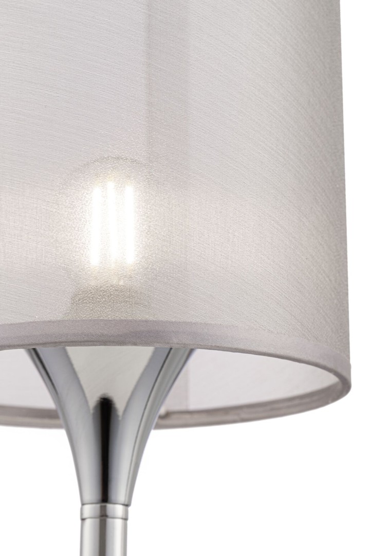 Настольная лампа Freya Lauren FR5093TL-01CH, цвет серебристый - фото 3