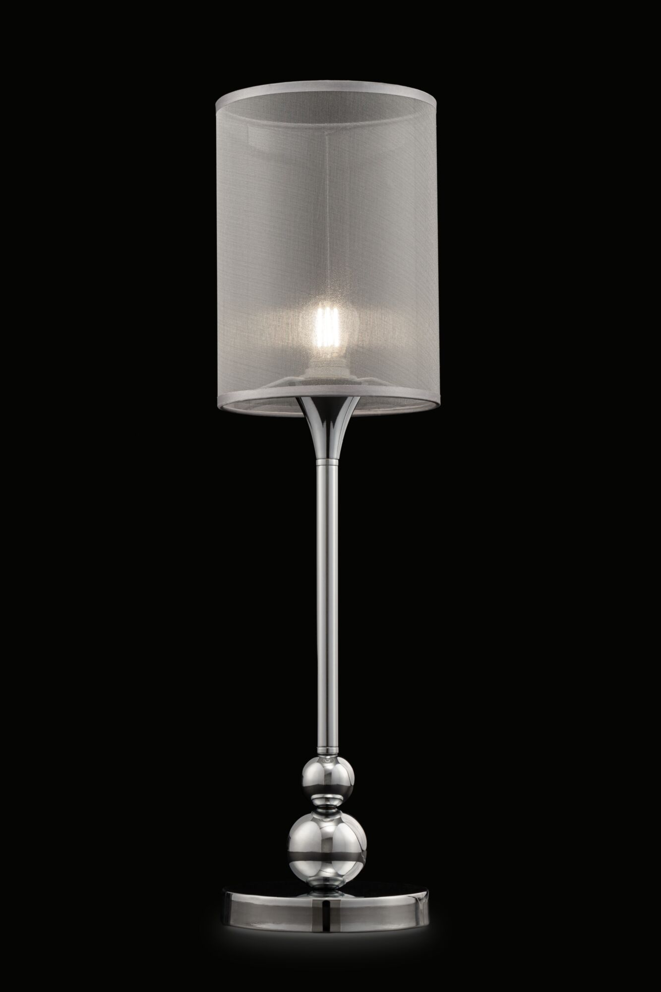 Настольная лампа Freya Lauren FR5093TL-01CH, цвет серебристый - фото 1