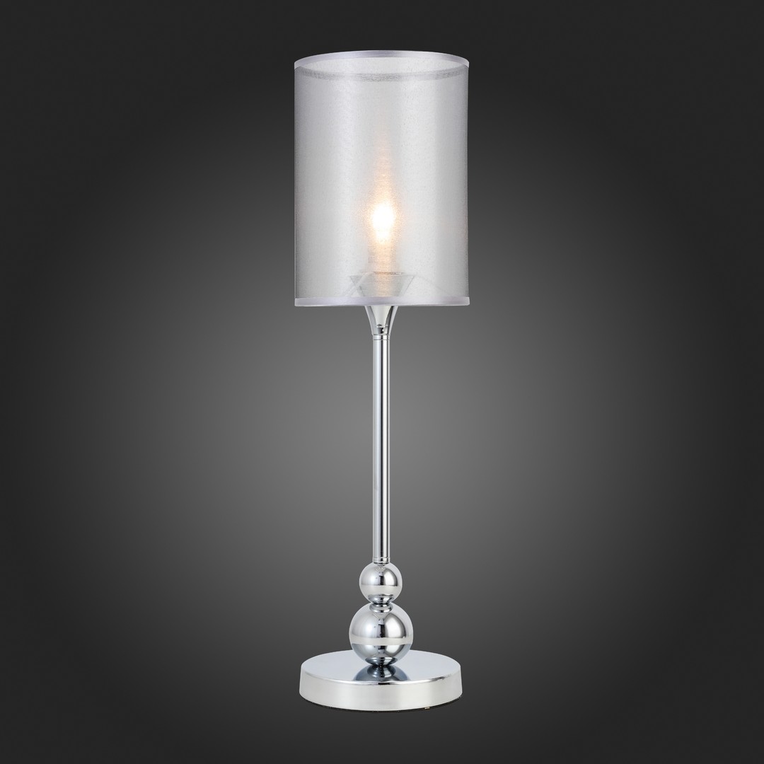 Настольная лампа Evoluce Pazione SLE107104-01, цвет серебристый - фото 3