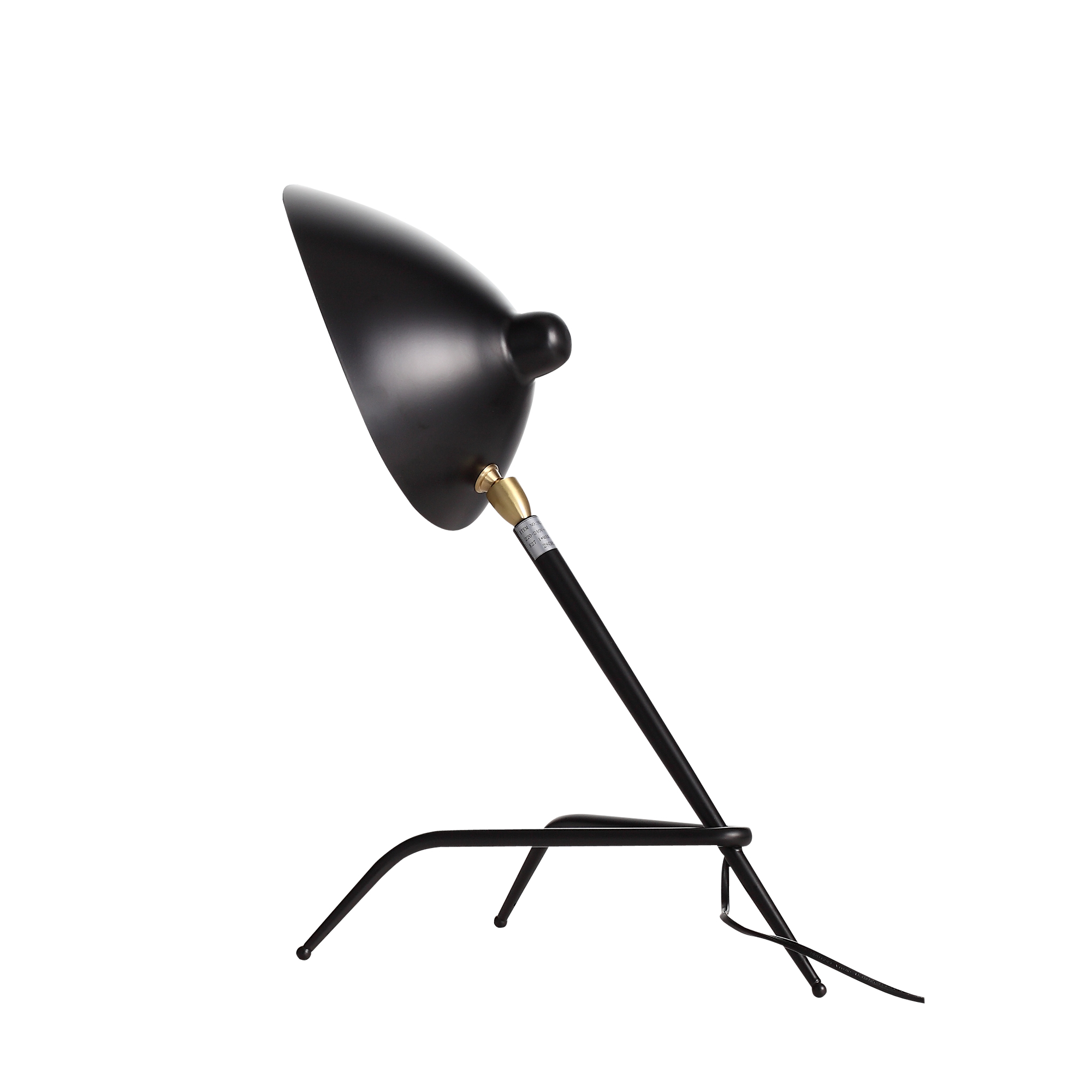 Настольная лампа St Luce Spruzzo SL305.404.01, цвет черный;белый - фото 1