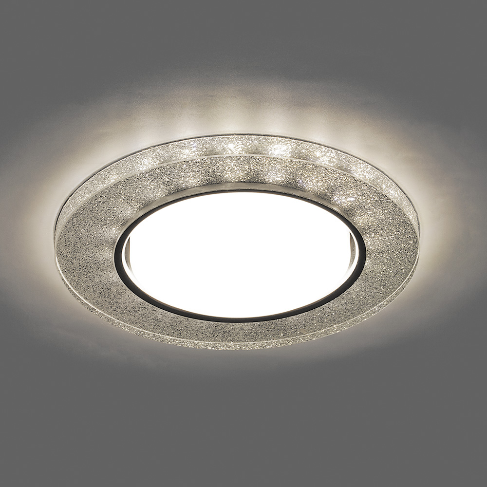 Встраиваемый светильник Feron 40518, цвет хром - фото 2