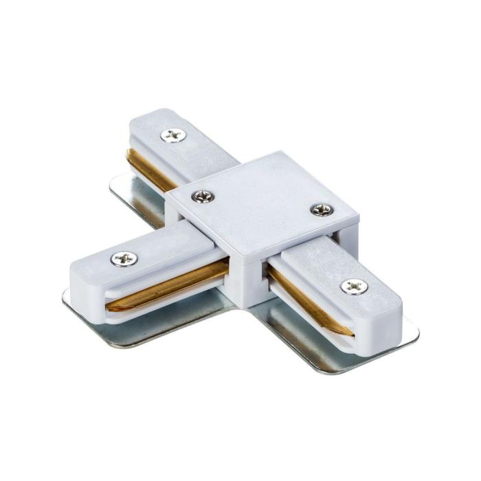 Коннектор Для Шинопровода Maytoni Accessories For Tracks TRA001CT-11W, цвет белый - фото 1