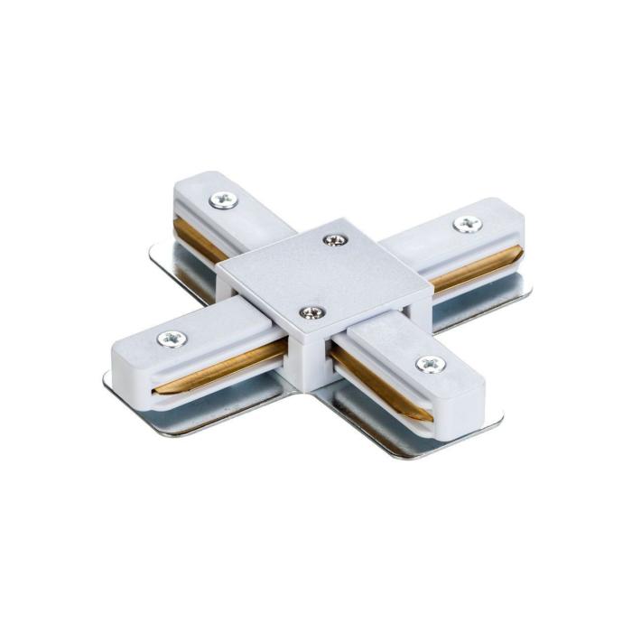 Коннектор Для Шинопровода Maytoni Accessories For Tracks TRA001CX-11W, цвет белый - фото 1