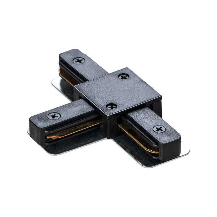 Коннектор Для Шинопровода Maytoni Accessories For Tracks TRA001CT-11B, цвет черный - фото 1