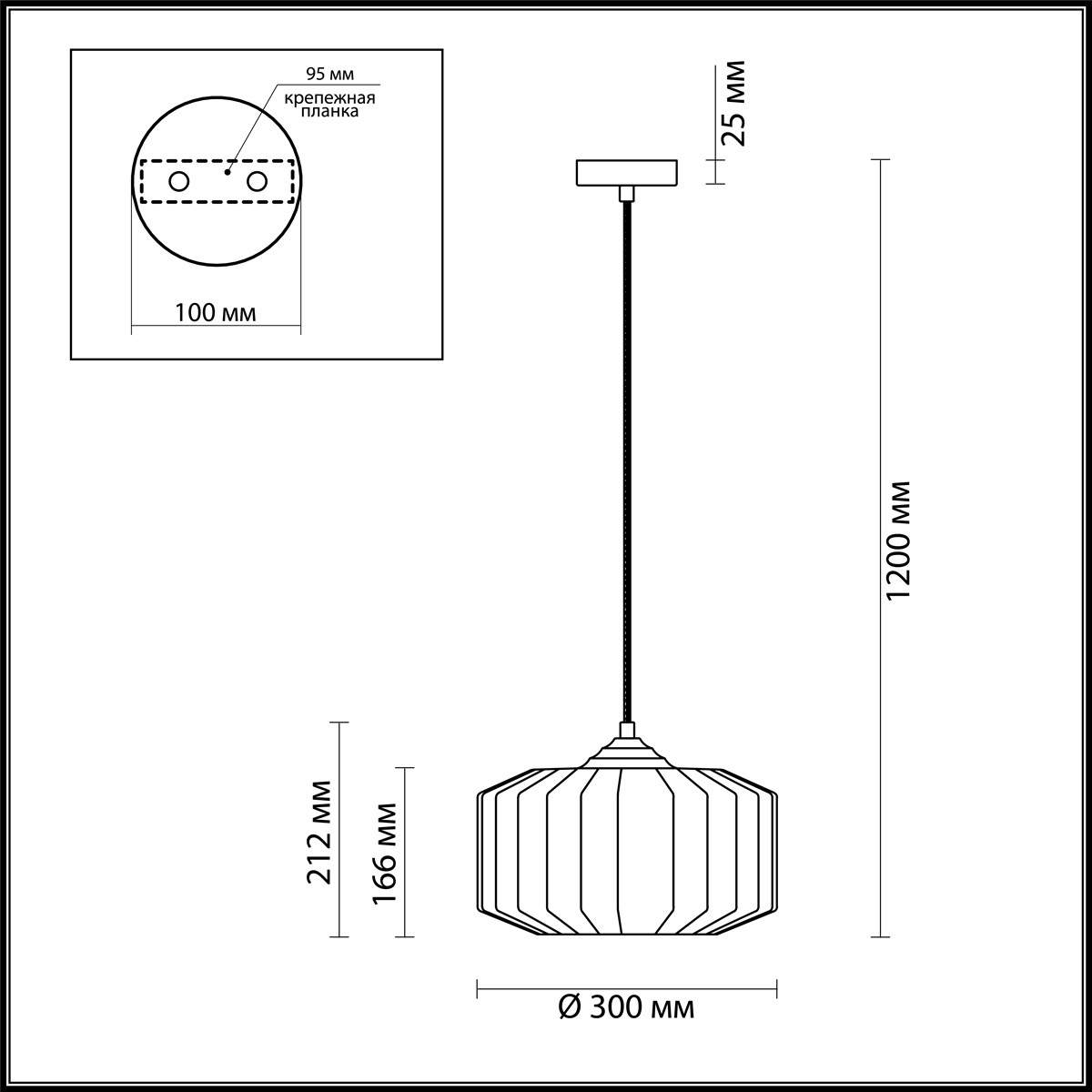 Светильник Odeon Light Binga 4746/1, цвет серый 4746/1 - фото 7