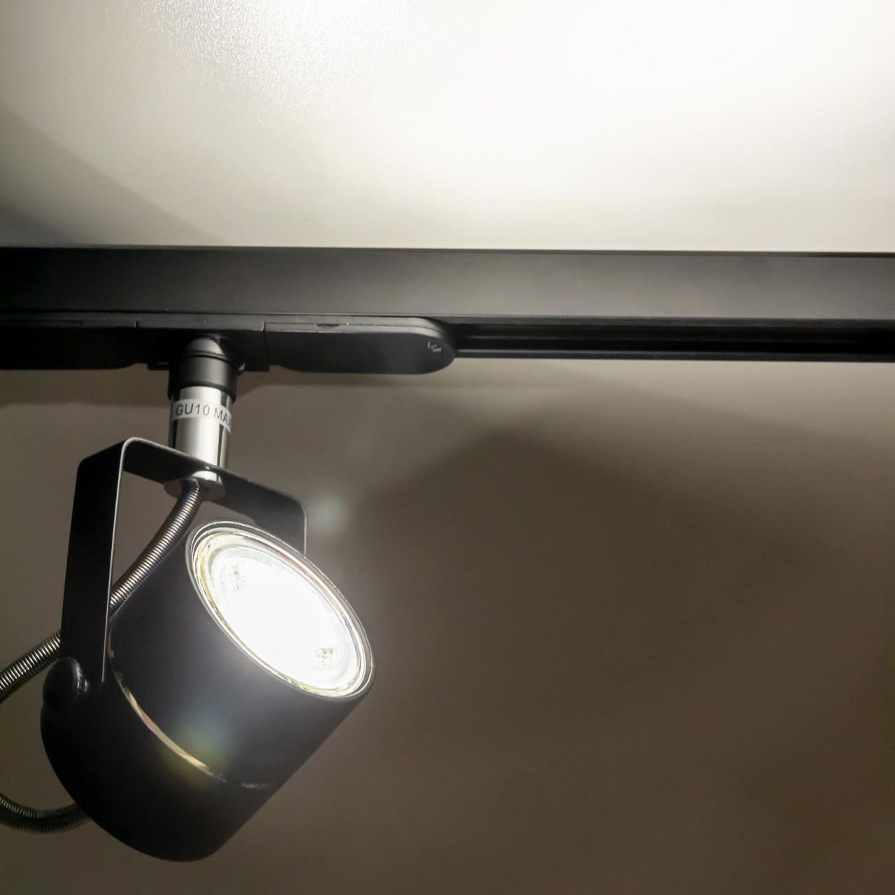 Трековый светильник Citilux Ринг CL525T11N, цвет черный - фото 2