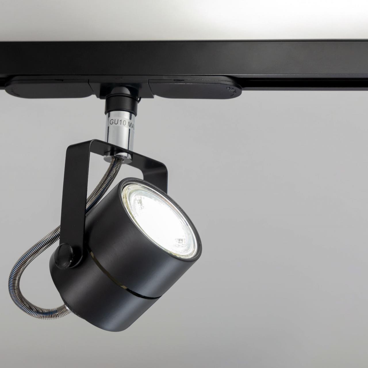 Трековый светильник Citilux Ринг CL525T11N, цвет черный - фото 6