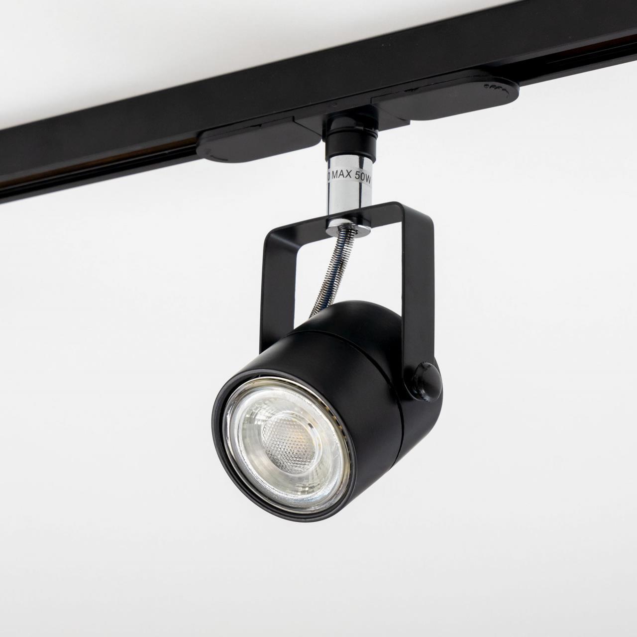 Трековый светильник Citilux Ринг CL525T11N, цвет черный - фото 8