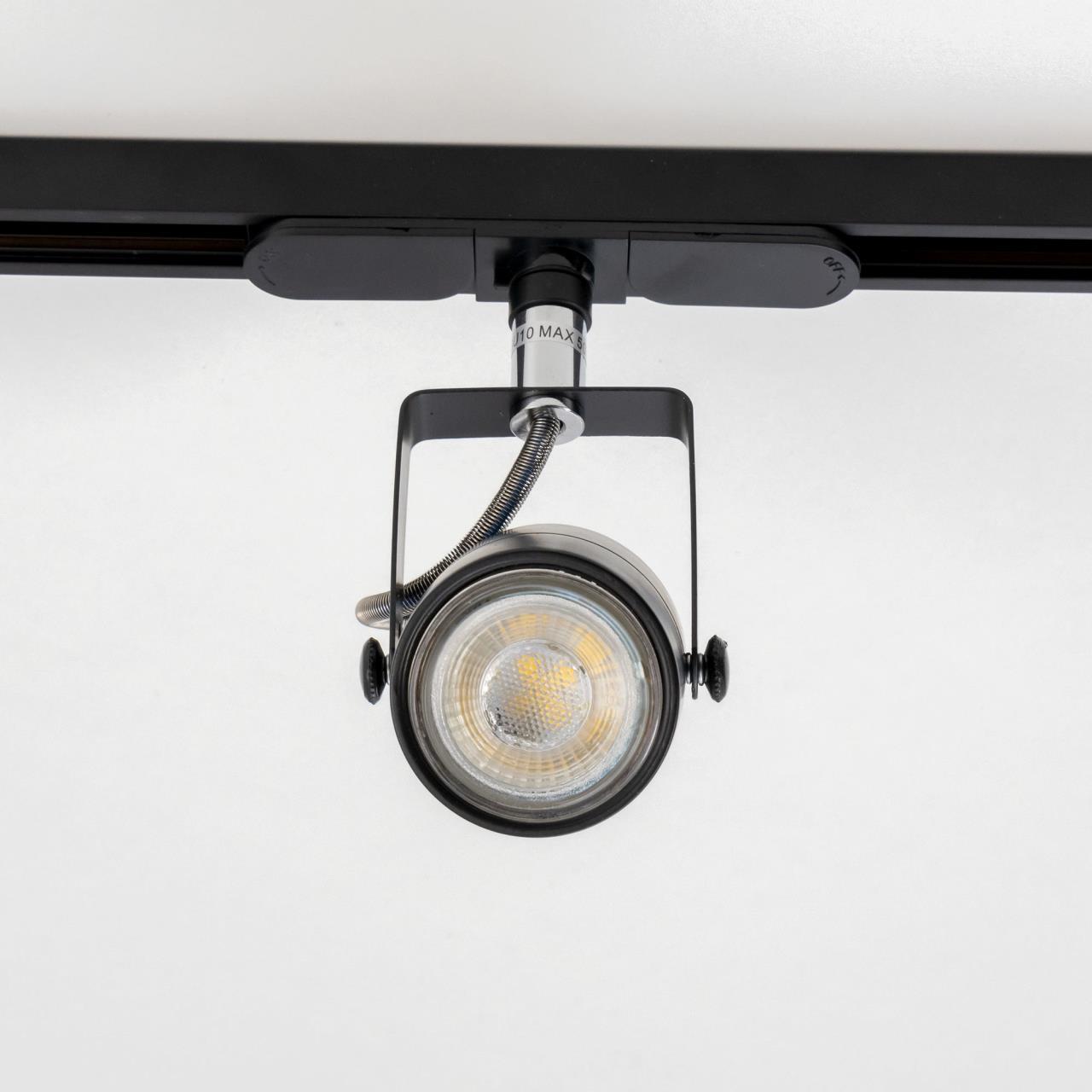 Трековый светильник Citilux Ринг CL525T11N, цвет черный - фото 9