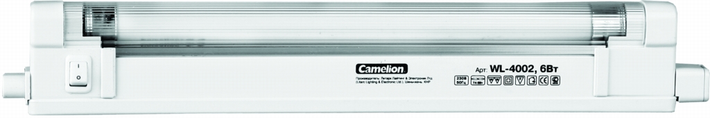 Светильник Camelion WL-4002 8W, цвет белый - фото 1