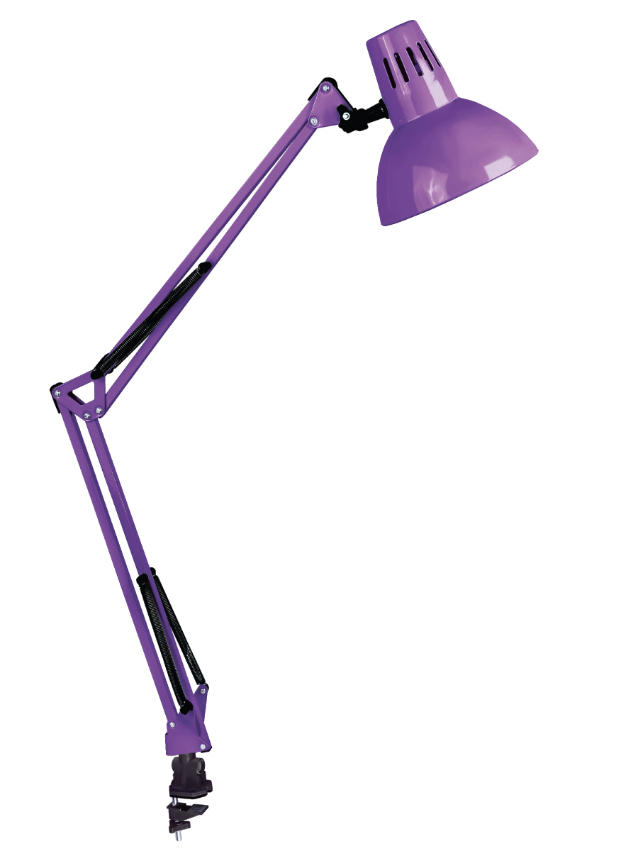 Настольная лампа Camelion KD-312  C12, цвет фиолетовый - фото 1