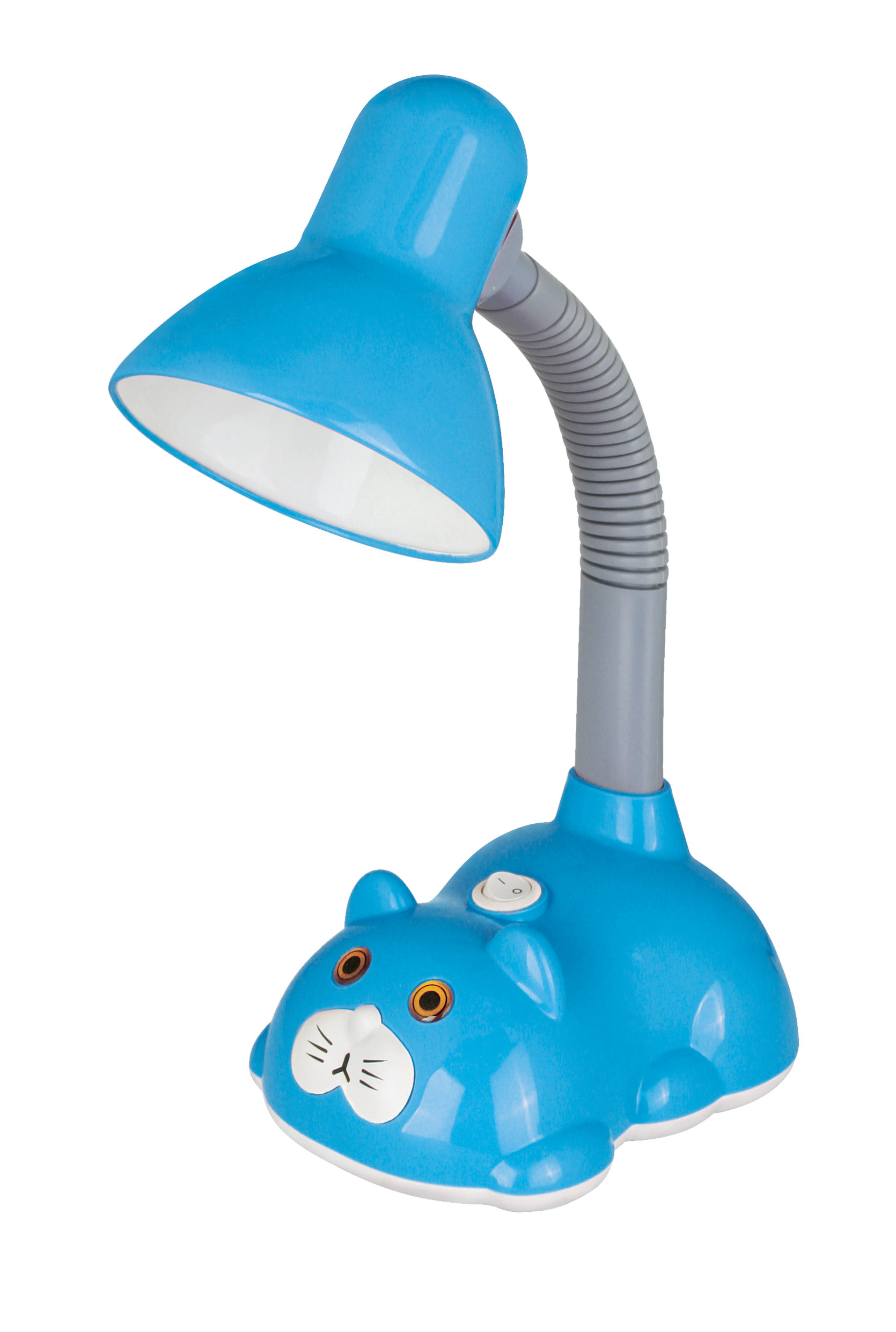 Настольная лампа Camelion KD-385  C13, цвет голубой