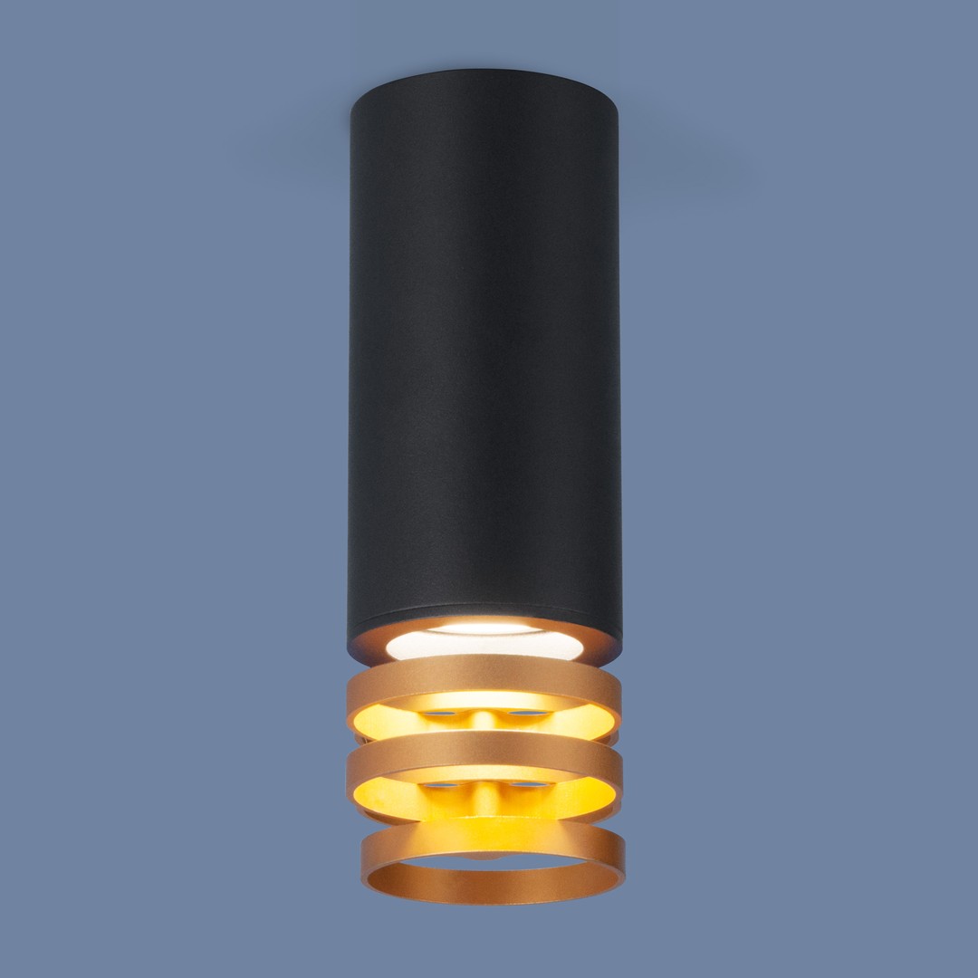 Светильник Elektrostandard DLN102 GU10 4690389148774, цвет золотистый;черный a047747 - фото 4