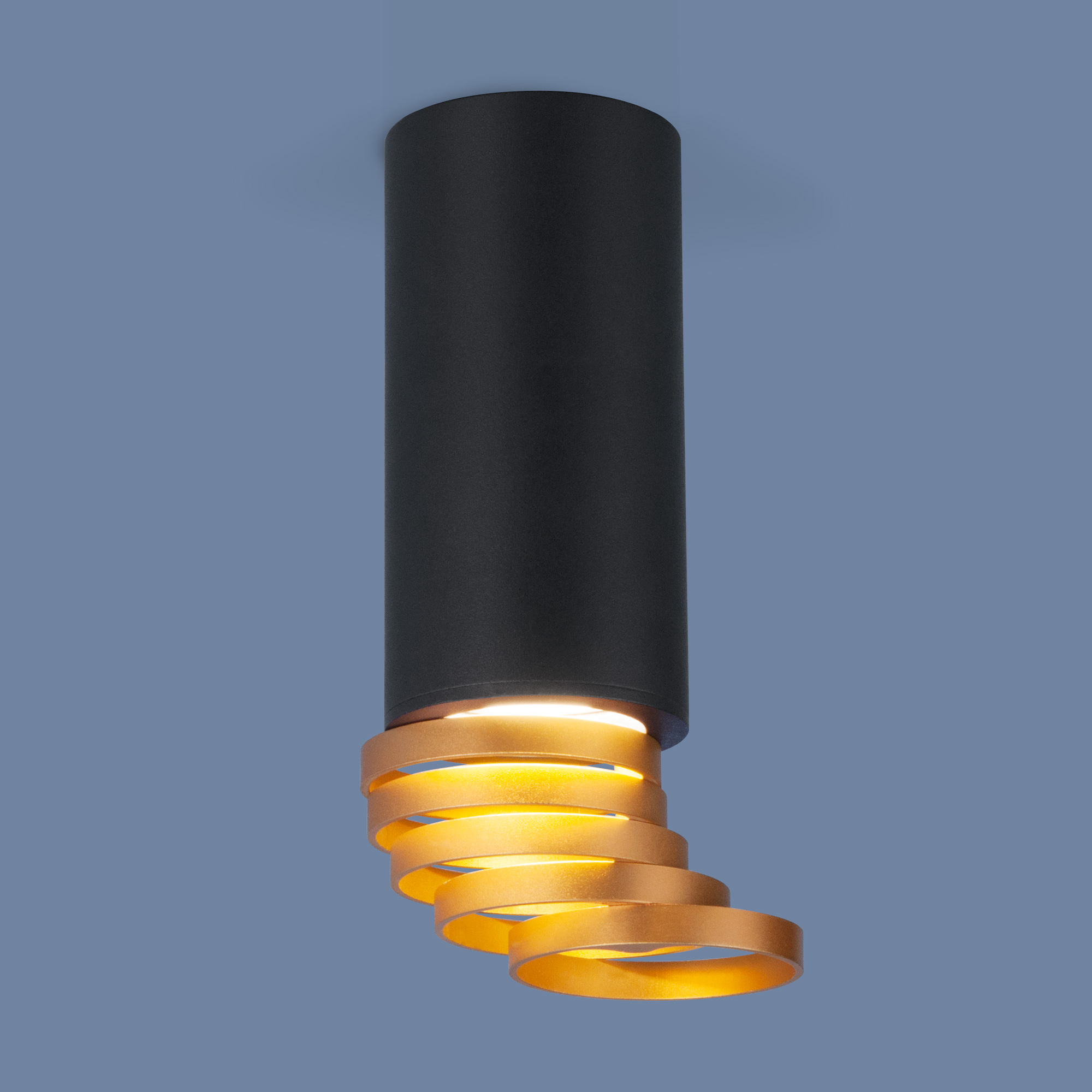 Светильник Elektrostandard DLN102 GU10 4690389148774, цвет золотистый;черный a047747 - фото 1
