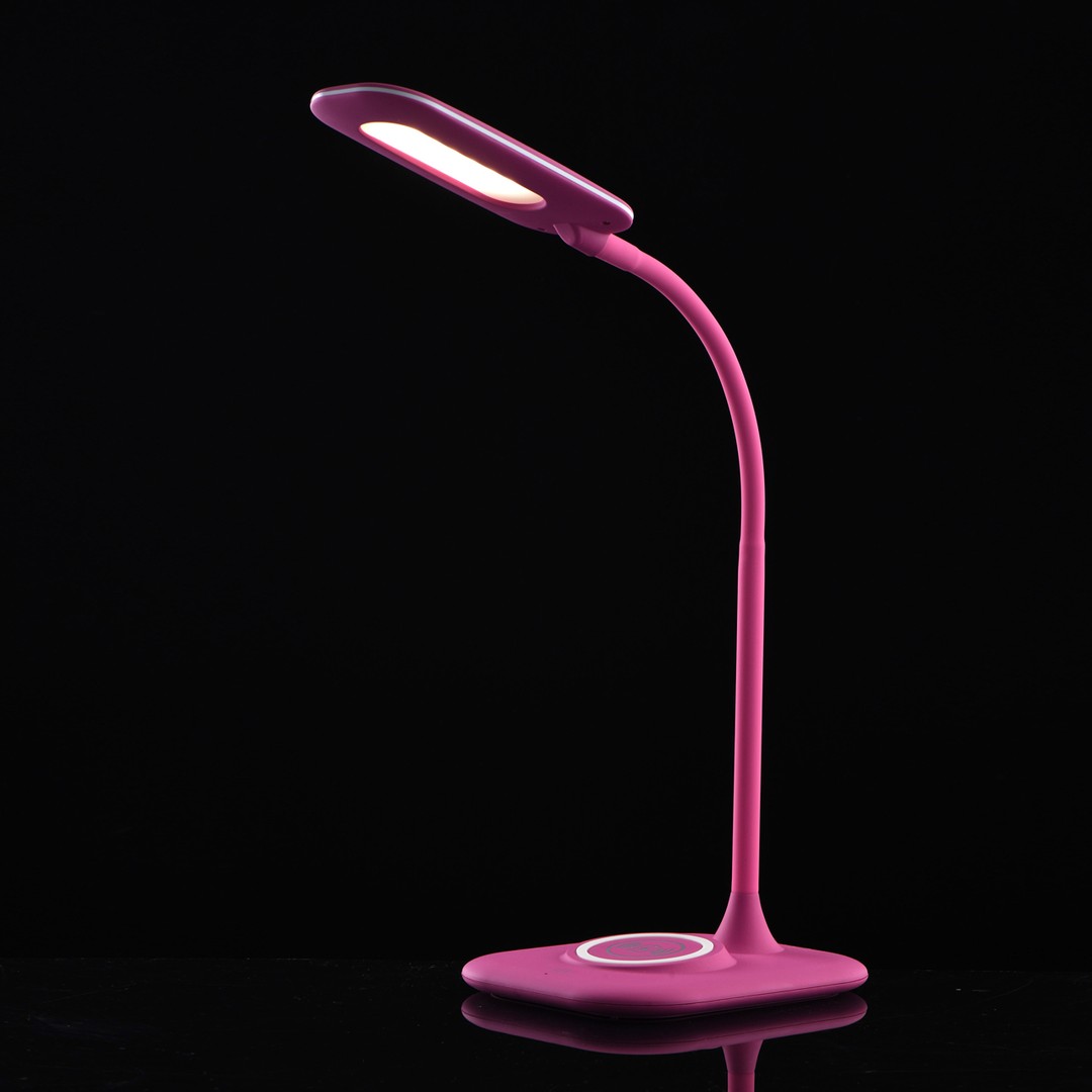 Настольная лампа De Markt РАКУРС 631036701, цвет розовый - фото 1