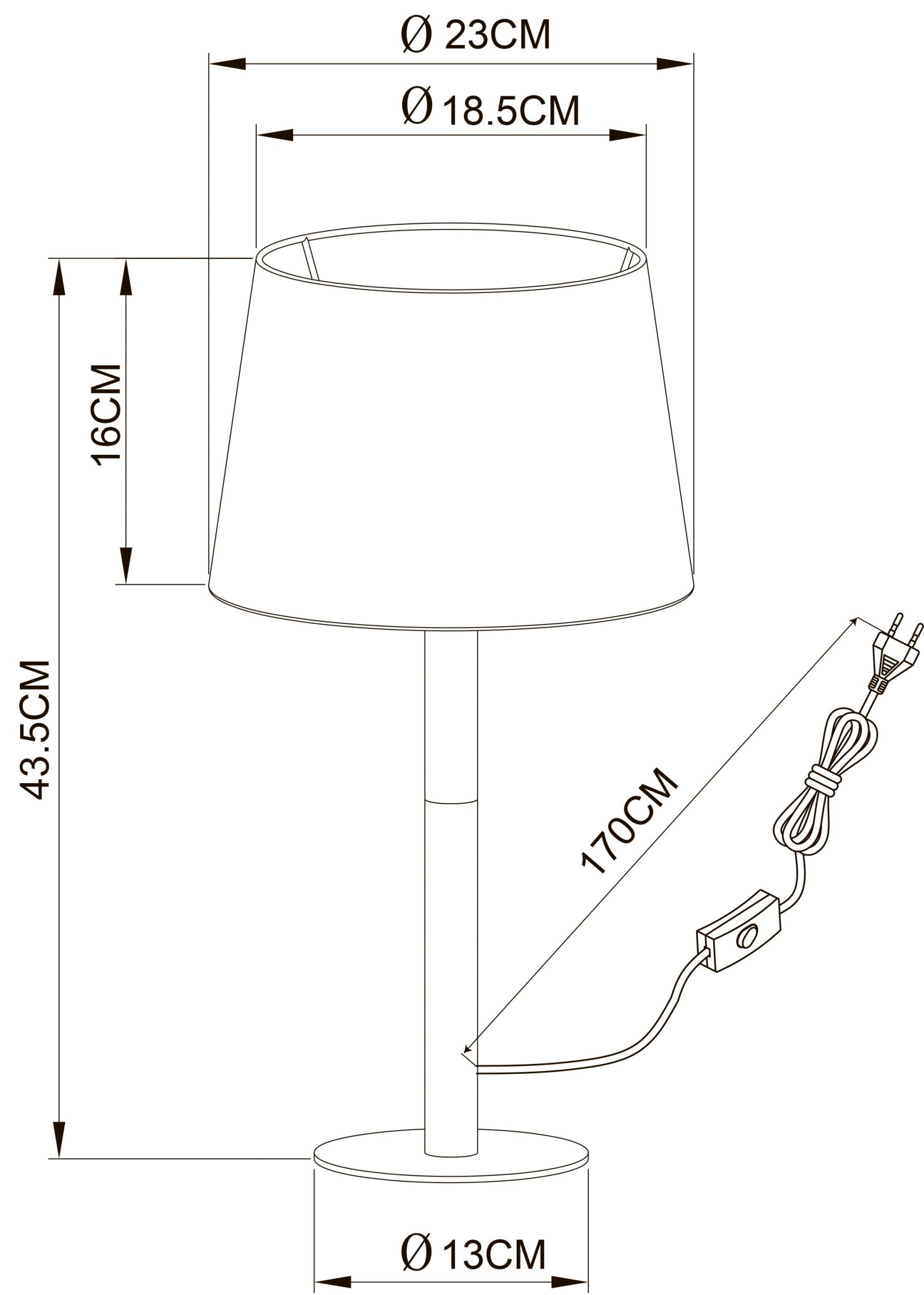 Настольная лампа Arte Lamp CONNOR A2102LT-1WH, цвет белый - фото 4