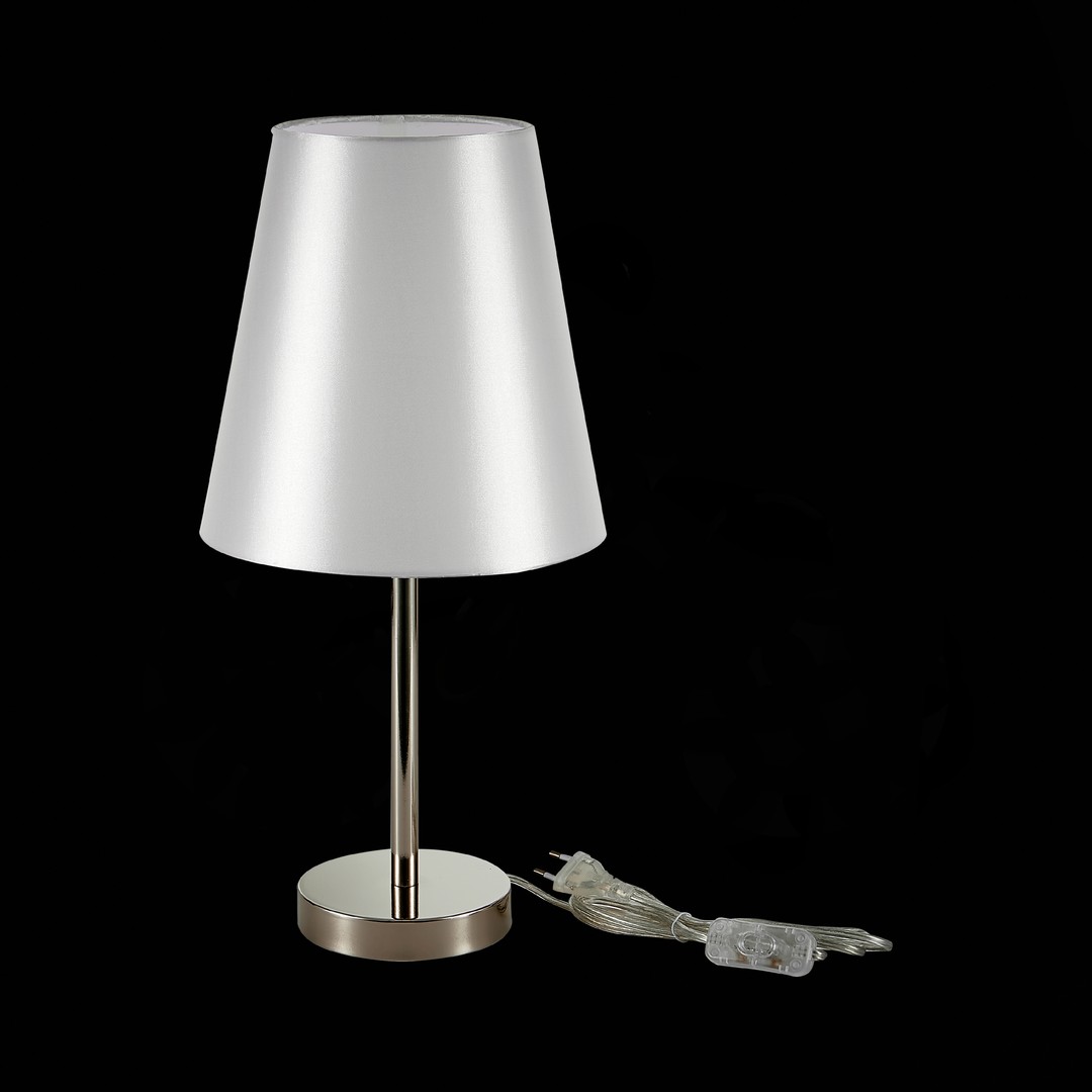 Настольная лампа Evoluce BELLINO SLE105904-01, цвет никель - фото 4
