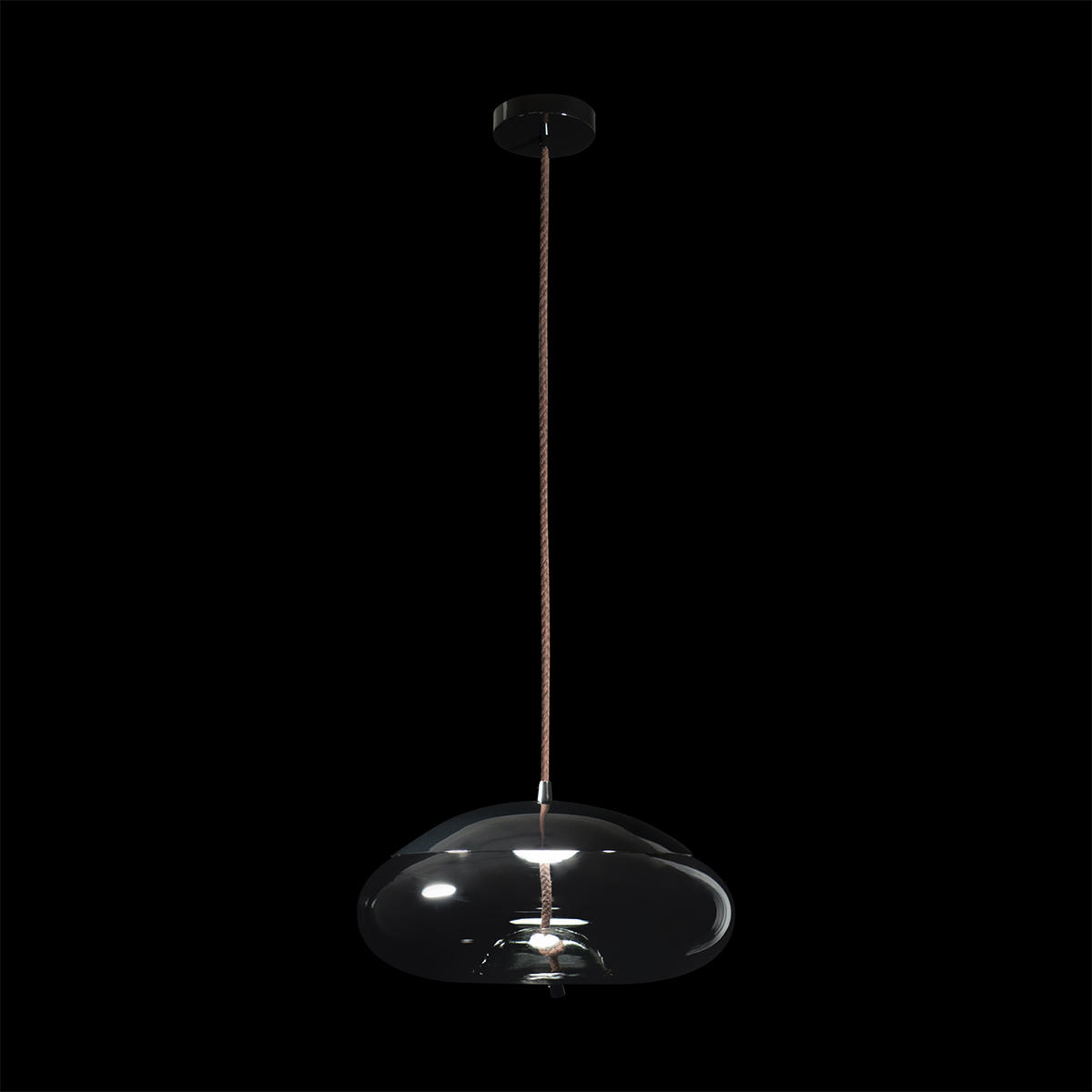 Светильник Loft It KNOT 8134-D, цвет черный;хром - фото 2