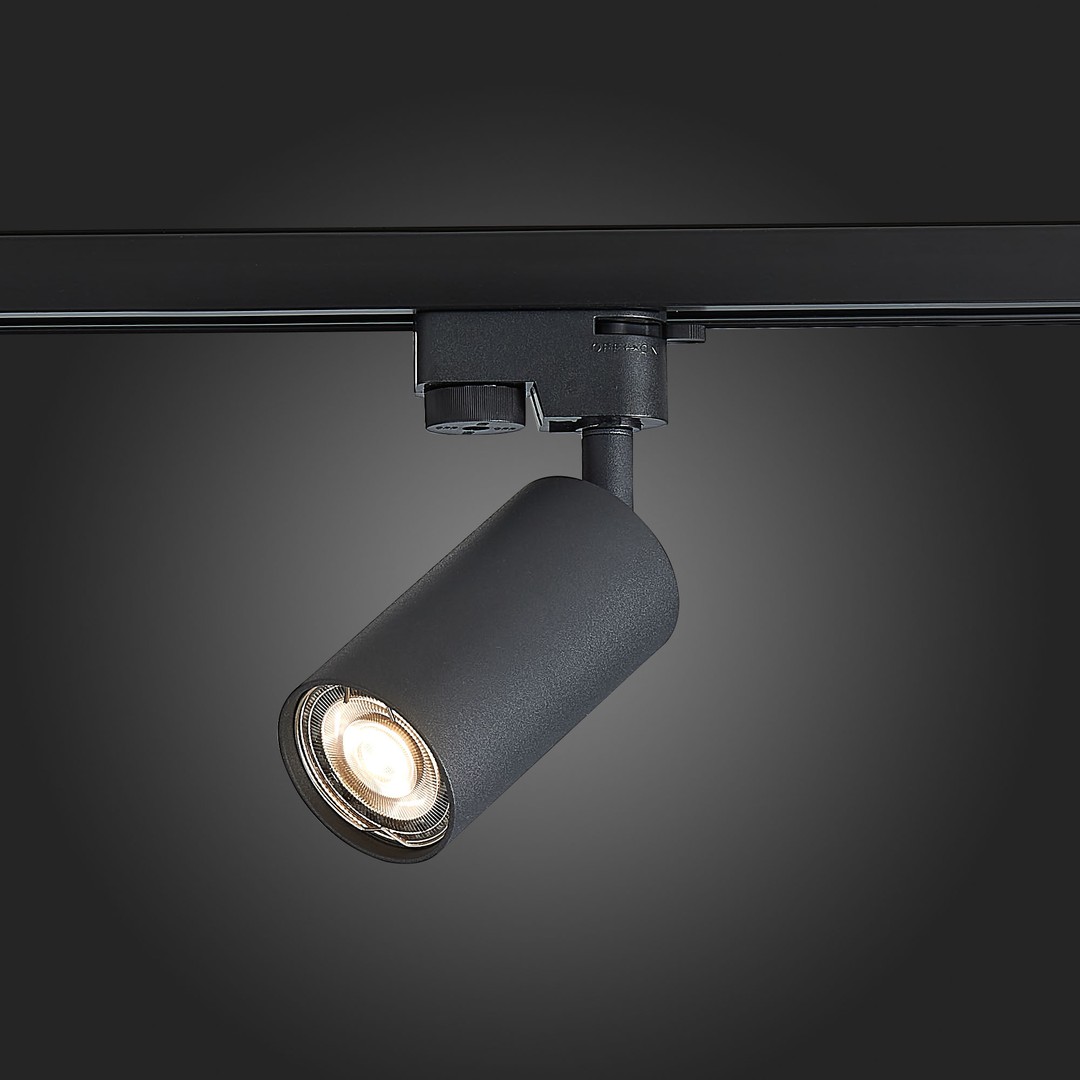 Трековый светильник St Luce ST300.406.01, цвет черный - фото 3