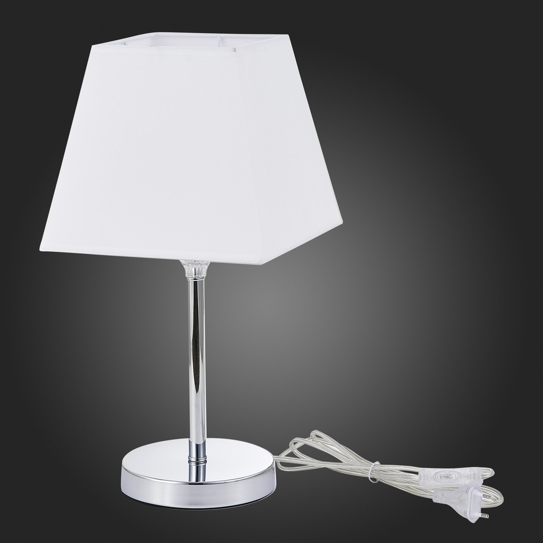 Настольная лампа Evoluce GRINDA SLE107604-01, цвет белый - фото 4