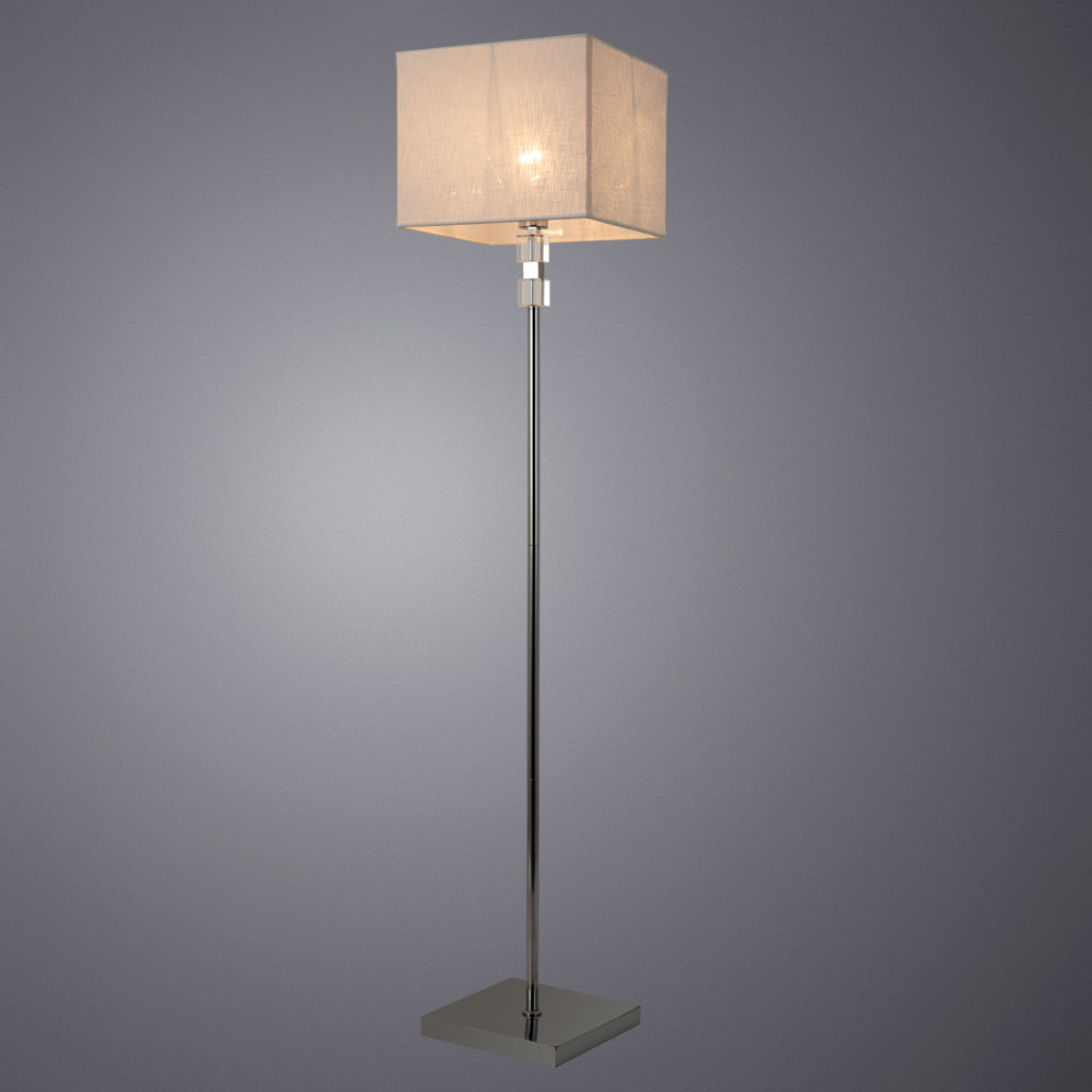 Торшер Arte Lamp NORTH A5896PN-1CC, цвет белый - фото 2