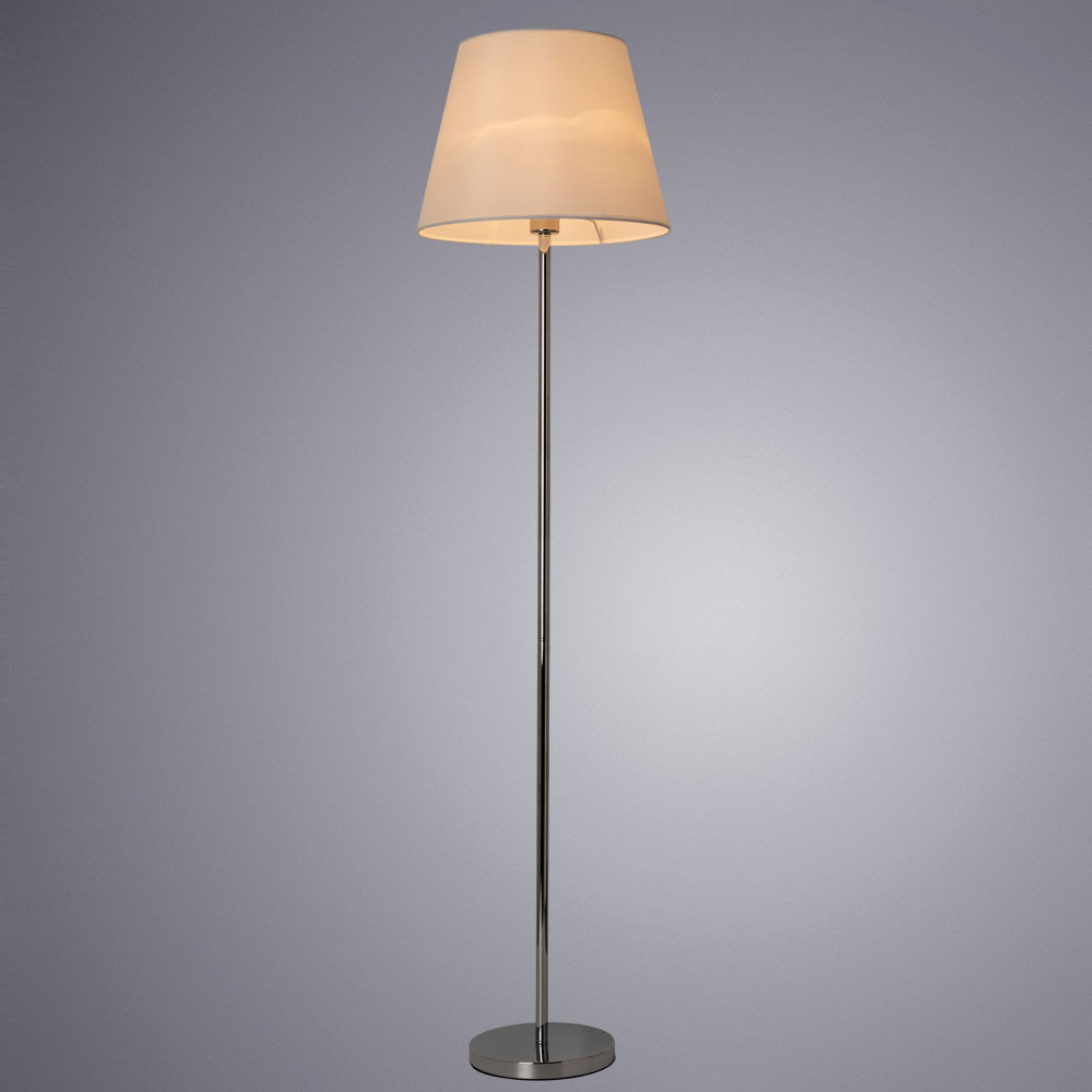 Торшер Arte Lamp ELBA A2581PN-1CC, цвет белый - фото 2