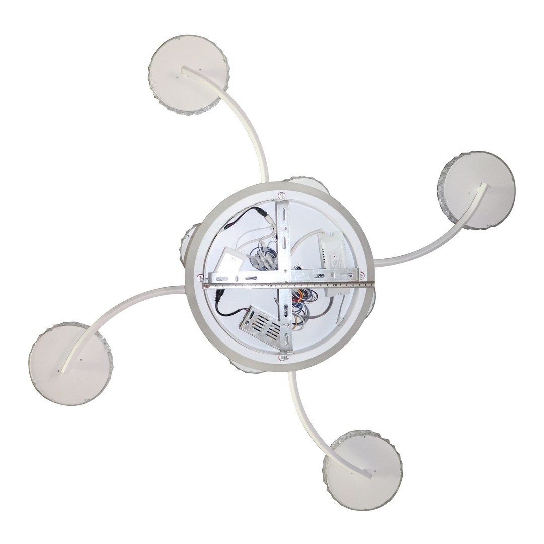 Люстра Natali Kovaltseva HIGH-TECH LED LAMPS 82015, цвет белый - фото 9