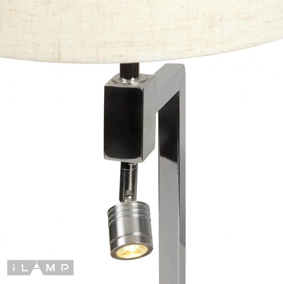 Настольная лампа iLamp CITY TJ001 CR, цвет белый - фото 4