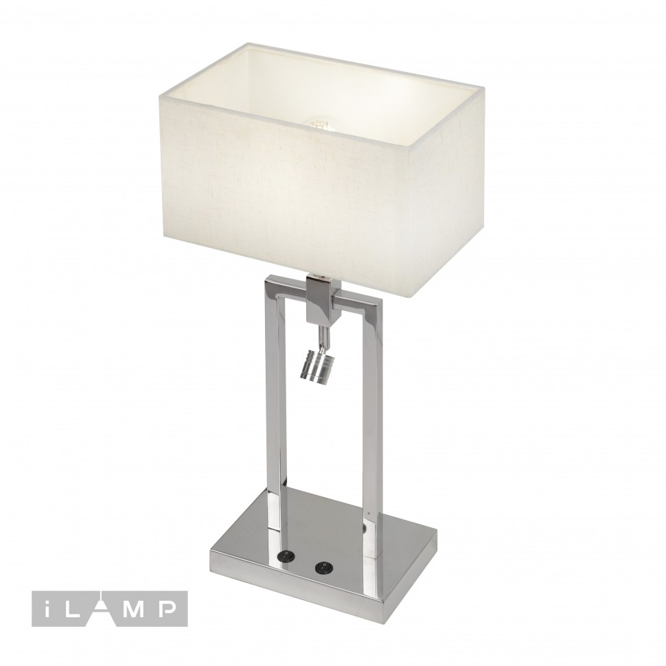 Настольная лампа iLamp PLAY TJ002 CR, цвет белый - фото 2