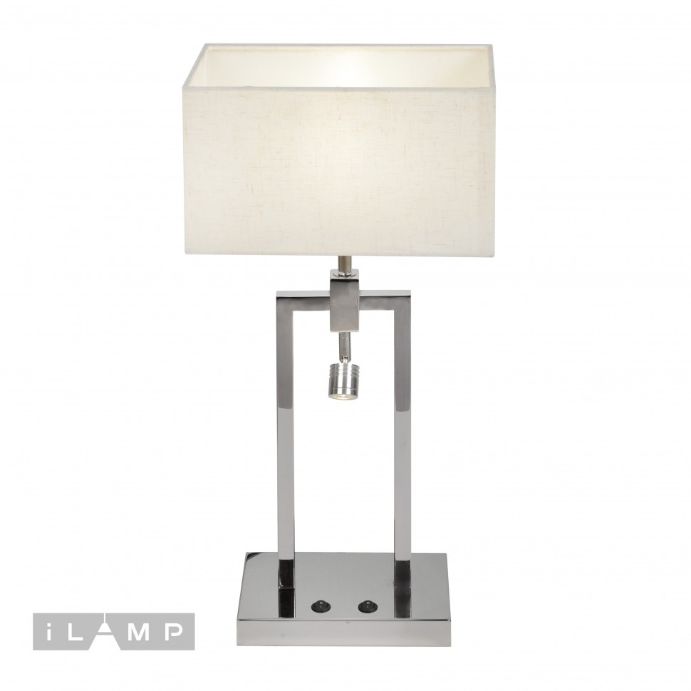Настольная лампа iLamp PLAY TJ002 CR, цвет белый - фото 1