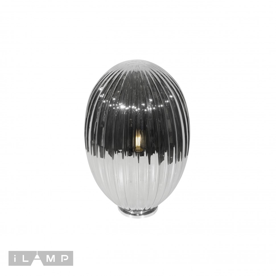 Настольная лампа iLamp JAZZ AT9003-1A GR, цвет серый - фото 2