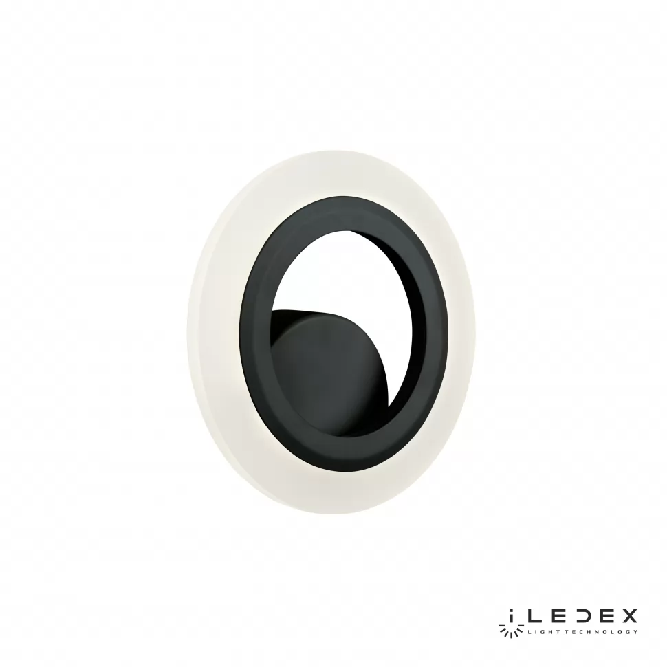 Светильник iLedex GRAVITY A006-1 11W 4000K BK, цвет черный - фото 1