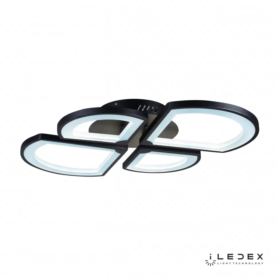 Люстра iLedex RIVER X024-4 BK, цвет черный - фото 2