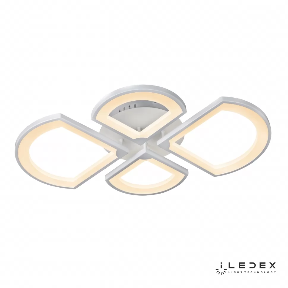 Люстра iLedex RIVER X024-4 WH, цвет белый - фото 1
