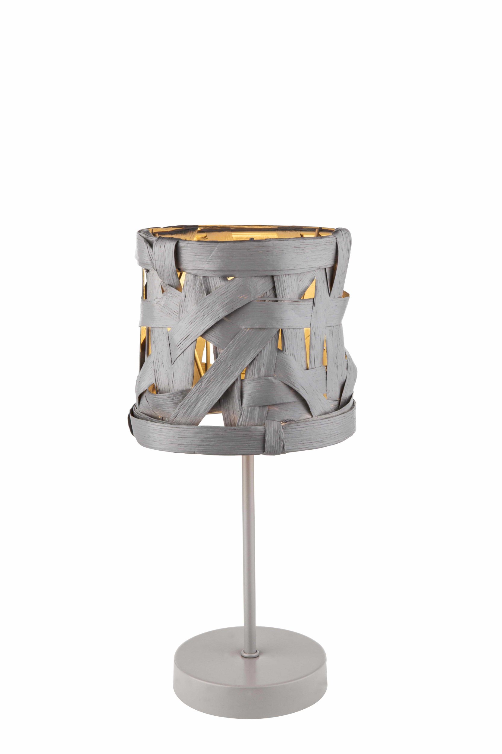 Настольная лампа Toplight PATRICIA TL1123-1T, цвет серый - фото 1