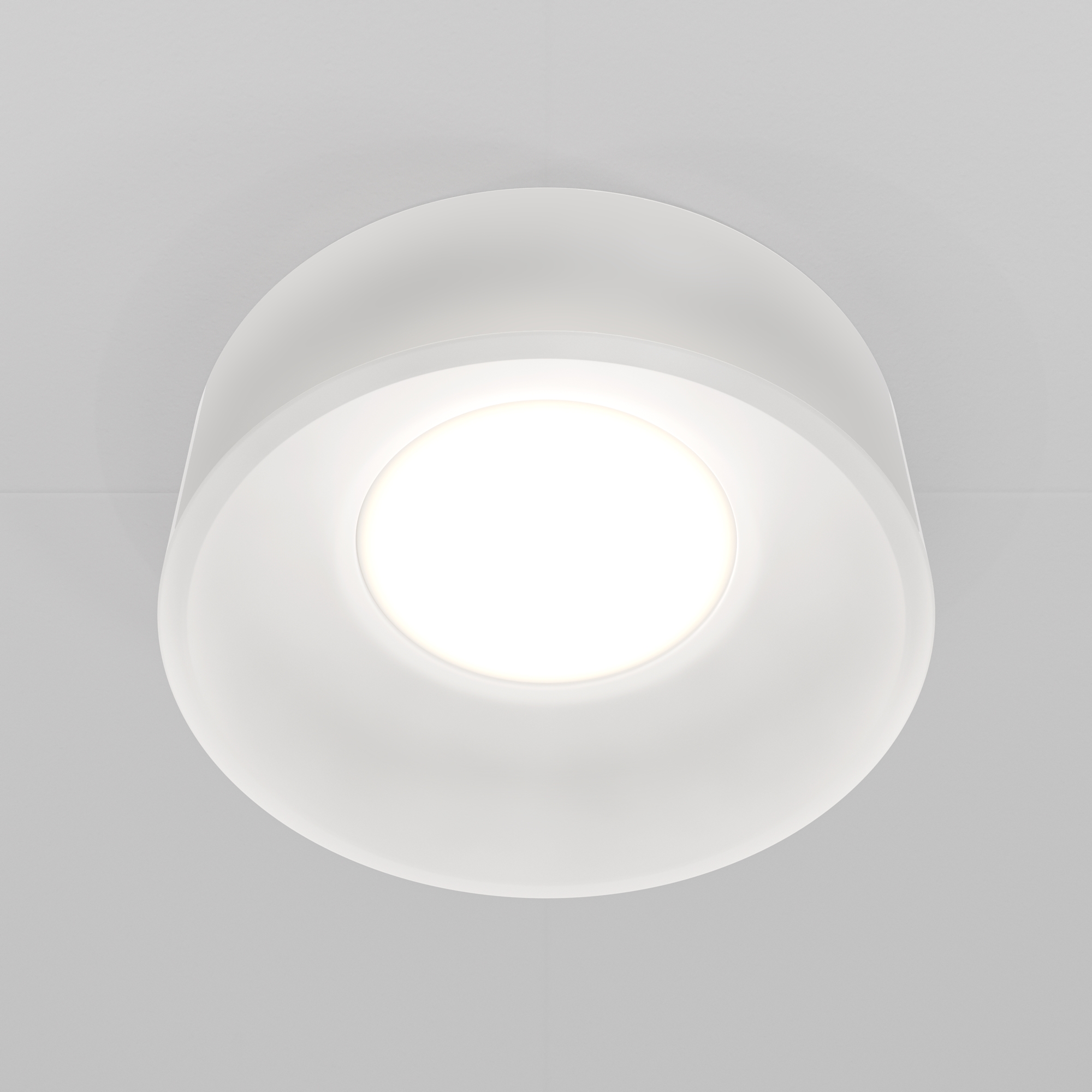 Встраиваемый светильник Maytoni GLASERA DL046-01W, цвет белый - фото 3