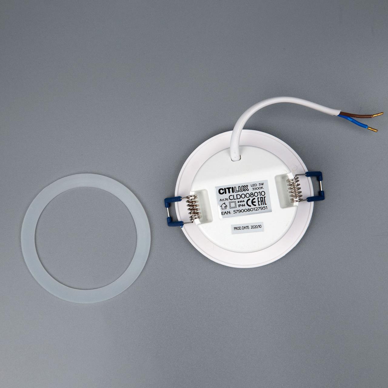 Встраиваемый светильник Citilux АКВИ CLD008010, цвет белый - фото 5